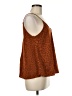 She + Sky Brown Sleeveless Blouse Size M - photo 4