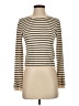 Zara Stripes Ivory Turtleneck Sweater Size S - photo 1