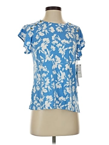 Liz Claiborne Short Sleeve Blouse (view 1)