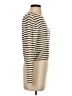 Zara Stripes Ivory Turtleneck Sweater Size S - photo 4