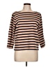 J.Crew Tan 3/4 Sleeve Top Size L - photo 1