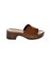 Splendid 100% Leather Brown Sandals Size 8 1/2 - photo 1