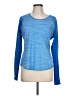Athleta Blue Long Sleeve T-Shirt Size L - photo 1