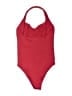 OQQ Solid Red One Piece Swimsuit Size M - photo 2