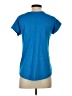 Lands' End Blue Short Sleeve Top Size XS - photo 2
