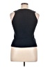Mango Blue Sleeveless Top Size XL - photo 2