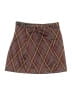 Amy Byer Argyle Brown Skirt Size 16 - photo 2