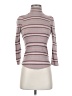 Free People Brown Long Sleeve Turtleneck Size S - photo 1