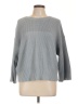 CAbi Solid Gray Pullover Sweater Size L - photo 1
