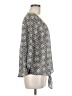 a.n.a. A New Approach 100% Polyester Gray 3/4 Sleeve Blouse Size M - photo 4