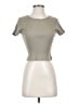 Uniqlo Silver Short Sleeve Turtleneck Size S - photo 1