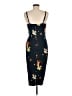 Nine Britton Floral Blue Cocktail Dress Size M - photo 2