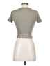 Uniqlo Silver Short Sleeve Turtleneck Size S - photo 2