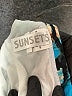 Sunsets Animal Print Blue Swimsuit Bottoms Size S - photo 3