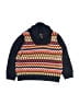 Janie and Jack Chevron-herringbone Blue Sweater Vest Size 18-24 mo - photo 1