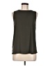 Ann Taylor LOFT 100% Polyester Green Sleeveless Blouse Size M - photo 1