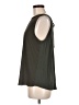 Ann Taylor LOFT 100% Polyester Green Sleeveless Blouse Size M - photo 5