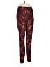 Athleta Floral Red Leggings Size M (tall) - photo 1