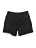 H&M Black Denim Shorts Size 10 - photo 2