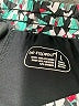 Be Inspired 100% Polyester Print Green Shorts Size L - photo 3