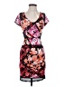 Bailey Blue Print Black Cocktail Dress Size S - photo 1