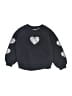 Zara Hearts Silver Sweatshirt Size 6 - photo 1