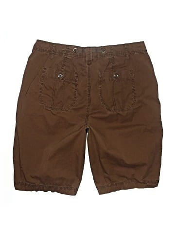 St. John's Bay Khaki Shorts (view 2)