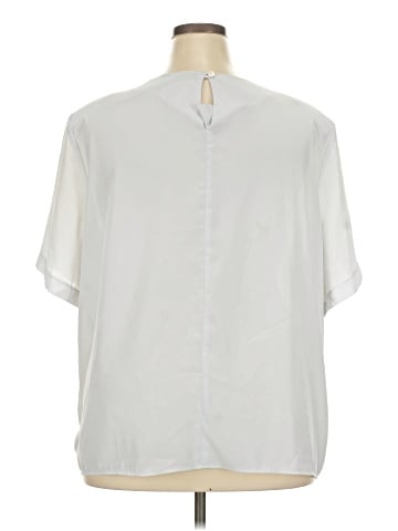Essentials Short Sleeve Blouse (view 2)