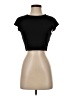Alice + Olivia Black Short Sleeve Top Size S (estimated) - photo 1