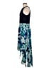 Eliza J Floral Blue Cocktail Dress Size 8 - photo 5