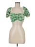 Zara Green Short Sleeve Top Size M - photo 1