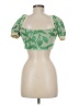 Zara Green Short Sleeve Top Size M - photo 2