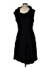Kiya Tomlin Solid Black Casual Dress Size L (estimated) - photo 1