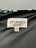 Studio 100% Polyester Tweed Teal Cocktail Dress Size 14 Petite - photo 7