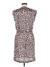Ann Taylor LOFT 100% Polyester Brown Casual Dress Size M - photo 2