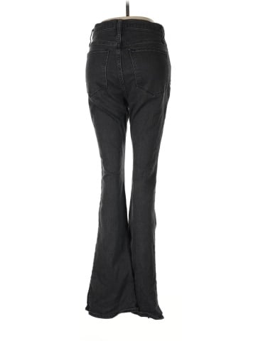 Madewell Skinny Flare Jeans in Bellhaven Wash: Slit-Hem Edition (view 2)