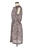 Ann Taylor LOFT 100% Polyester Brown Casual Dress Size M - photo 5