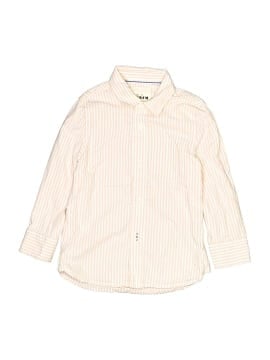 Mini Boden Long Sleeve Button Down Shirt