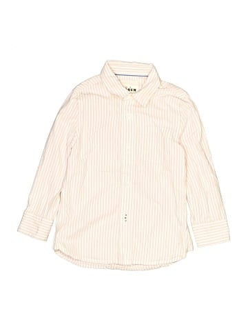 Mini Boden Long Sleeve Button-Down Shirt (view 1)