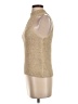 Zara Tan Sleeveless Blouse Size S - photo 5