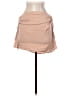 Free People 100% Polyester Solid Tan Casual Skirt Size XS - photo 2