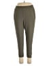 Assorted Brands Solid Green Casual Pants Size 1X - photo 1