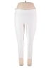Torrid Solid White Active Pants Size 3X Plus (3) - photo 1