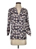 Daniel Rainn 100% Polyester Blue 3/4 Sleeve Blouse Size S - photo 1