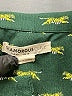 Glamorous Print Green Long Sleeve Button-Down Shirt Size 14 - photo 7