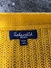 Splendid 100% Acrylic Yellow Cardigan Size M - photo 7