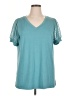 Unbranded Teal Short Sleeve Top Size XL - photo 1