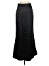 Unbranded 100% Polyester Solid Black Formal Skirt Size S - photo 2