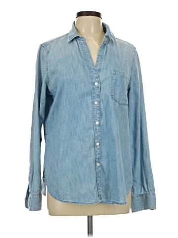 Gap Long Sleeve Button-Down Shirt (view 1)