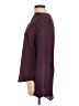 Bellatrix 100% Polyester Burgundy Long Sleeve Blouse Size L - photo 5